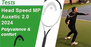 Raquette de tennis Head Speed MP Auxetic 2 (2024)