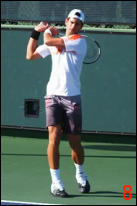 Novak Djokovic, fin de geste en revers à 2 mains