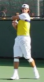 Rafael Nadal, coup droit, la fin de geste