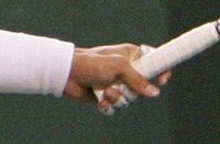 La prise de de raquette de Rafael Nadal en coup droit