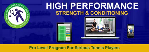 Tennis performance strength and conditionning