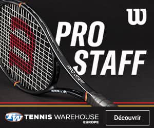 Nouvelles raquettes de tennis Wilson Pro Staff