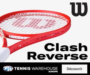 Nouvelles raquettes de tennis Wilson Clash Reverse