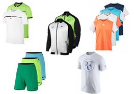 Vêtements de tennis pour hommes