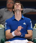 Andy Murray blessé au poignet